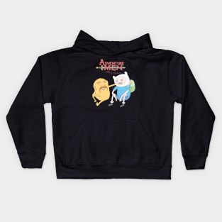 Tim and Blake fro Adventure Men Kids Hoodie